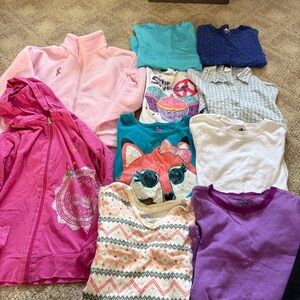 Pink Kids Hoodie with Embroidered Design